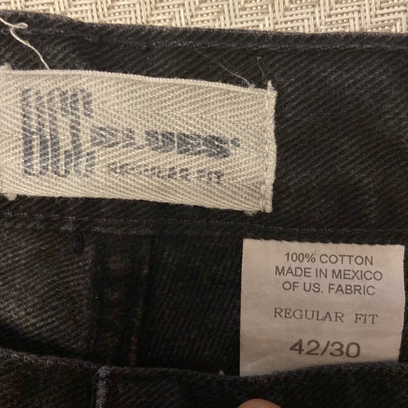 BCC Blues Black Jeans - Picture 4 of 6